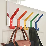 Peachy Life 繽紛系彩色白鐵五勾/門後勾/掛勾