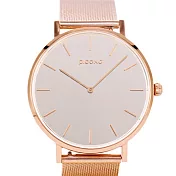 【PICONO】Mirror T鏡面快拆式不鏽鋼網帶手錶 /FX-7103