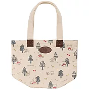 San-X 拉拉熊友情萬歲系列帆布提袋（大）