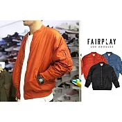 FAIRPLAY FALL DREXEL ORANGEMa-1飛行夾克軍裝棉質防風外套【GT】L藍色