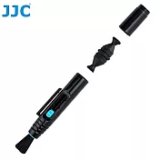 JJC雙碳粉頭鏡頭拭鏡筆LENSPEN觀景窗清潔筆CL-P4(2碳頭:圓,適濾鏡/三角,適取景器;附鬃毛刷)