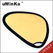 uWinka二合一2合1反光板打光板RE-H30G(手持式,金色反光板/銀色反光板,長約30cm,附收納袋)