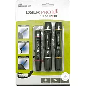 加拿大LENSPEN NDSLRK-1拭鏡筆組含拭鏡布和鬃毛刷(共三支筆,台灣艾克鍶公司貨)適鏡頭保護鏡濾鏡觀景器lens pen