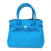 SAVE MY BAG 義大利品牌 MISS系列 深天藍超輕量手提托特包