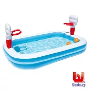 【Party World】Bestway。歡樂一夏!兒童籃球充氣泳池
