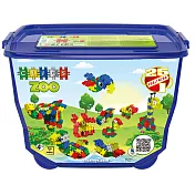 【比利時CLICS】克立創想片-動物園25合1(收納箱)