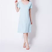 VENEX STANDARD DRY 居家睡衣洋裝M靜水藍