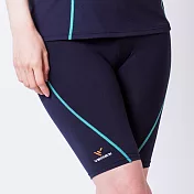 VENEX RECHARGE+ 淑女型 休閒短褲M海軍藍