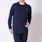 VENEX RECHARGE+ 紳士型 長袖上衣M海軍藍