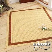 【Adorar愛朵兒】複合式經典孟宗竹麻將蓆-雙人