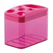 Richell利其爾/HAYUR清潔牙齒用品收納架(粉)