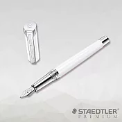 【STAEDTLER PREMIUM】MS-RESINA鋼筆 白筆尖-M 筆尖-M 白色