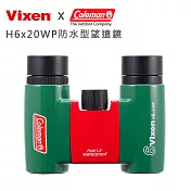 Vixen 6倍防水型望遠鏡 H6x21WP森林綠