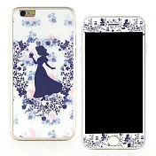【Disney 】iPhone 6 強化玻璃彩繪保護貼-白雪公主