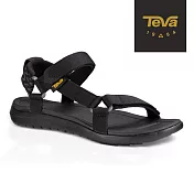 TEVA 美國 女 Sanborn Universal 輕量織帶涼鞋-US5黑