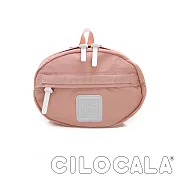 【CILOCALA】亮彩尼龍防潑水 TAMAGO側背包-粉色