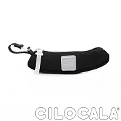 【CILOCALA】亮彩尼龍防潑水 BANANA筆袋黑色