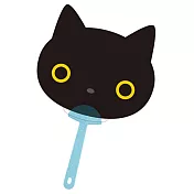 San-X 小襪貓白貓草苺之戀系列夏日手握扇