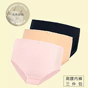 妮妮NiNi 高腰孕婦內褲三件組M-XL(M)