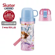 日本Skater 不鏽鋼保溫水壺(直飲470ml+杯蓋組)-蘇菲亞Unicorn