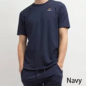 VENEX STANDARD DRY 紳士型 短袖 T恤 海軍藍M海軍藍