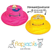 加拿大 flapjacks 兒童翻轉防曬帽-美人魚&城堡 2-4Y 美人魚&城堡