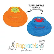 加拿大 flapjacks 兒童翻轉防曬帽-烏龜&螃蟹 2-4Y 烏龜&螃蟹