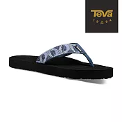 TEVA 美國 女 Mush II 經典織帶夾腳拖鞋-US8海軍藍/紫