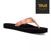 TEVA 美國 女 Mush II 經典織帶夾腳拖鞋-US7珊瑚橘