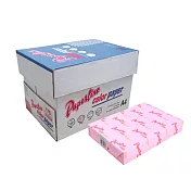PAPERLINE粉紅色190彩色影印紙A4-70g/㎡-500張裝(10包)
