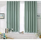 【巴芙洛】高精密素色遮光窗簾-260X165cm(5色可選)-綠色