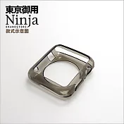 【東京御用Ninja】Apple Watch 3 (38mm)晶透款TPU清水保護套（透黑）