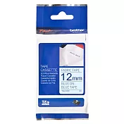 Brother TZe-FA53 燙印布質標籤帶 ( 12mm 粉藍布藍字 )