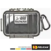 PELICAN 派力肯 1010 Micro Case 微型防水氣密箱-透明(黑)