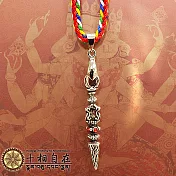 【十相自在】密宗紅石剛玉降魔金剛杵項鍊