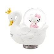 Hello Kitty 天鵝湖 水晶球音樂盒