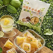 《黑貓探險隊 跨店任選專區》【老實農場】檸檬百香冰角(280g/包)(恕不指定到貨日)