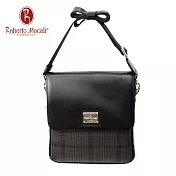 義大利《Roberto Mocali》英倫千鳥可加寬側背包(直)(RM-80111)