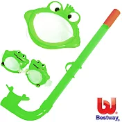 【BESTWAY】幼兒戲水超值組合 (綠色青蛙)