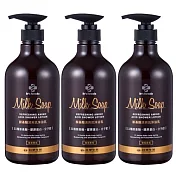 《台塑生醫》Dr’s Formula胺基酸清爽肌沐浴乳 (雪皂香氛) 800g*3入