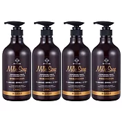 《台塑生醫》Dr’s Formula胺基酸清爽肌沐浴乳 (雪皂香氛) 800g*4入