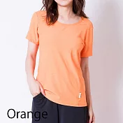 VENEX FREE FEEL COOL 淑女型 短袖T恤M橘色