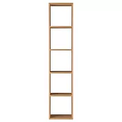 [MUJI無印良品]自由組合層架/橡木/5層/基本組/8S