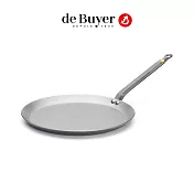 法國【de Buyer】畢耶鍋具『原礦蜂蠟系列』法式可麗餅鍋24cm