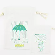 【Moomin】09雨中散步-束口袋(小)