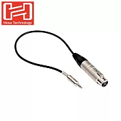美國Hosa Technology麥克風轉接線音源線MIT-156(可將XLR3-m公的設備接頭轉接成