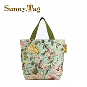Sunny Bag 棉布托特包(中) -花與鳥