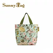Sunny Bag 棉布托特包(小) -花與鳥