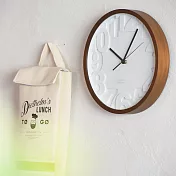 Matiz- 潔白層次 靜音 時鐘 掛鐘