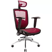 GXG 高背全網 電腦椅 (鋁腳/摺疊扶手) TW-81Z6LUA1